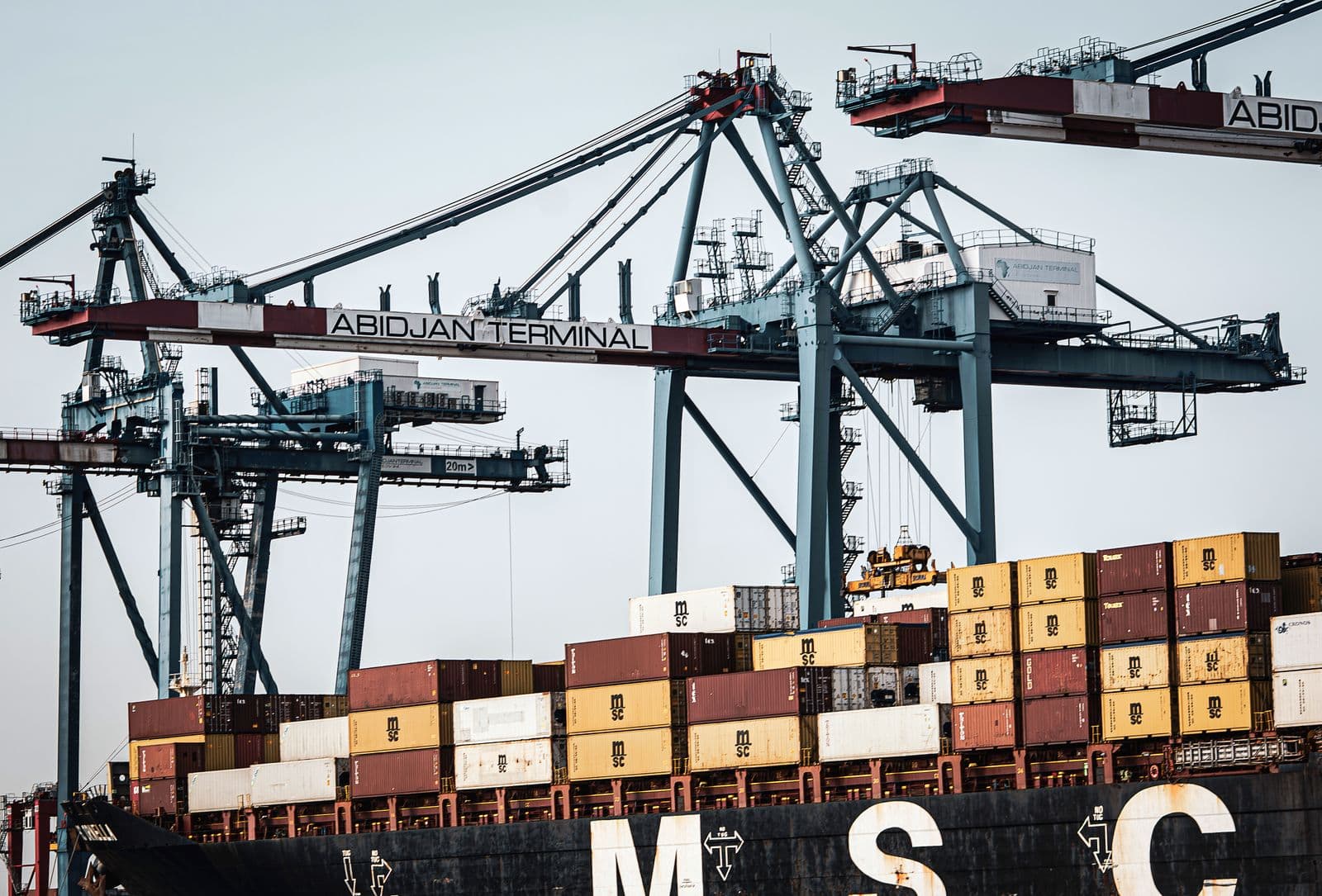 Containerised and moved worldwide
